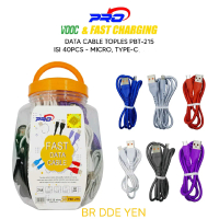 Kabel Data . USB Cable for Universal colokan Micro USB / Type C Tipe C / Iphone 5 Pin Fast Charging