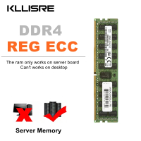 หน่วยความจำเซิร์ฟเวอร์ DDR4 8GB 16GB 4GB 32GB 64GB 2400 2133MHz ECC REG PC4-2133P 2400T ram