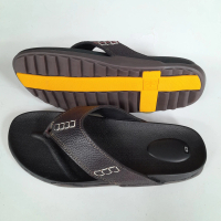 Dép Kẹp Nam Da Bò, Dép Nam Xỏ Ngón Dotor Cao Cấp HKT Shop DN40