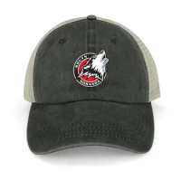 The Rouyn-Noranda Huskies Cowboy Hat hiking hat Golf Wear Big Size Hat Men's Caps Women's