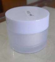 Pot Diva Cream 10 gr Frosted Tutup Putih Opek/Wadah / Kemasan Diva 10g