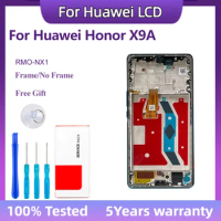 RMO-NX1 100% Tested LCD For Huawei Honor X9A Display Touch Screen Digitizer Replacement Parts For Honor X9A With Frame Display