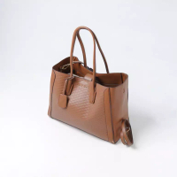 MICHAEL KORS (DEFECT SALE) Tas MICHAEL KORS MK MONOGRAM EMBOSSED CAMEL TOTE BAG 100% ORIGINAL