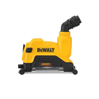 【DEWALT 得偉】5 砂輪機石材切割集塵罩(DWE 46125)