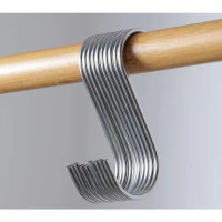 S-shaped Hook Multi-functional Hook Kitchen Dormitory Hook Sausage Bacon Hook Hook Lightluxury