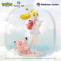 Pokémon Action Figure Cheer On Lillie Clefairy Anime Figure Collection Desktop Decoration Figure Children Toys Birthday Gift
