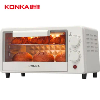 KONKA Electric Oven Small Household Small Oven 10L Baking Multi functional Air Fry Oven Food Dryer pizza oven 220V
