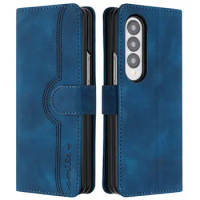 Z Fold5 5G 2023 Flip For Samsung Galaxy Z Fold 5 Luxury Leather Wallet Book Cover For Galaxy Z Fold 4 Case Z Fold 3 Fold5 Funda