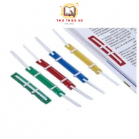 Acco nhựa, nẹp giấy Kidario: 50 set.