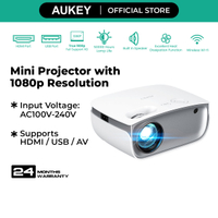 Activity subsidy Aukey RD-850 Wireless Wi-FiProjector with 1080p Resolution Supports Smartphone Scre