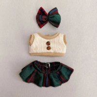 Quần áo búp bê vải nhung lông Quần áo búp bê Váy Búp Bê Lolita Lolita Phụ kiện đồ chơi Quần áo búp b