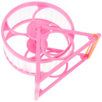 Hamster Running Pet Exercise Toy Rat Wheel Sports Silent Cage Jogging Small Animal