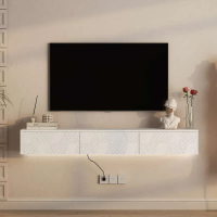 69吋懸浮電視櫃 16色LED燈 適用55-65吋 180x22x20cm(顏色可以落單後選擇)