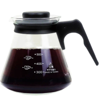 【SYG台玻】耐熱玻璃咖啡壺600ml塑把L-隨機(買1送1)