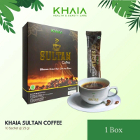 Kopi Khaia Sultan Isi 10 Sachet - Biji Kopi Pilihan, Ekstrak Ginseng, Guarana, Cordyceps