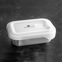 【Master Class】可微波不鏽鋼便當盒 500ml(環保餐盒 保鮮盒 午餐盒 飯盒)