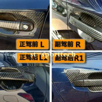Carbon Fiber Style For Subaru Crosstrek XV 2018+ Door Handle Bowl Cover Trim