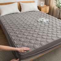 純棉加厚夾棉床笠單件防滑固定全棉床罩席夢思床墊保護套床單全包
