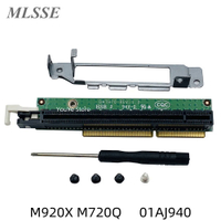 ของแท้ใหม่สำหรับ  ThinkCentre M920X M720Q ThinkStation P330 PCIE16 Riser การ์ด01AJ940 Fast Ship