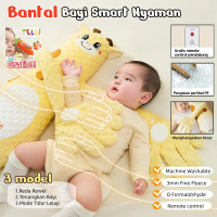 【New Arrival】Bantal Pintar 3in1 untuk Bayi - Teknologi Canggih dengan Remote Control, White Noise da