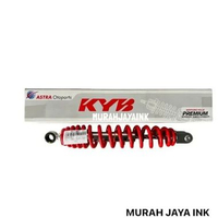 Shockbreaker KYB KAYABA PREMIUM YAMAHA FREEGO FINO LEXI 330MM BELAKANG ORI MERAH