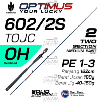 Joran Tridentech Optimus | Joran CastJig | Joran Dasaran | Joran Jigging Solid Carbon - 2 Section PE