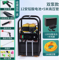 新品上架  噴霧器 噴霧機 農用高壓小型多功能手提式電動新式雙泵充電智能噴霧機