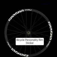 3 Bike Rim Stickers MTB Wheel Decals 20" 24" 26" 27.5" 29" 700C Cycling Reflective Sticker Road Bicycle Accessories Width 20mm