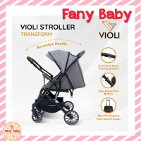 VIOLI STROLLER TRANSFORM - GREY