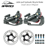 IIIPRO mountain bike cable pull hydraulic brake hydraulic bicycle brake folding bicycle disc brake hydraulic brakes bike parts