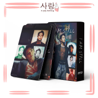 55pcs BTS JUNGKOOK《I AM STILL》Black LOMO Card Set Collection Kpop Jungkook RM Suga Jimin J-Hope V Ji