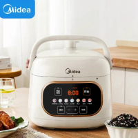 Midea 2.2L Electric Pressure Cooker Multicooker Non-Stick Rice Cooker Portable Small Cooker Appliances for The Kitchen and Home