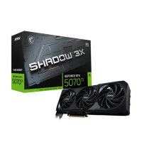 【MSI 微星】RTX 5070 Ti 16G SHADOW 3X OC 顯示卡(組合包)