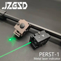 Tactical Metal Perst-1 20mm Hanging Hunting Weapon Pistol Light Air Gun Toy Gun Green Laser Sight Illumination Light