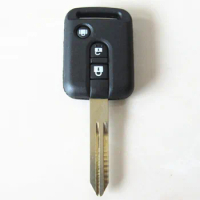 Remote Car Key Shell Case For Nissan Micra 350Z Navara X-TRAIL Qashqai Primera Note Almera Y61 NV200 Fob 3 Buttons