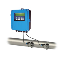 TDS-100F5-M2 Water Flow Meter Wall Mount Ultrasonic Liquid Flowmeter DN50~700mm 1.97~27.56in with M2 Transducer