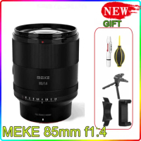 MEKE 85mm f1.4 Full frame autofocus lens STM motor suitable for Sony E/Z/RF/L mount fixed focus lens A7M4