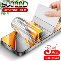 1-3Pcs Hydrogel Film for Xiaomi Poco F5 F4 F3 X5 X3 X4 GT M4 10T 11T Pro Full Cover Screen Protector for Redmi Note 12 11 10 9