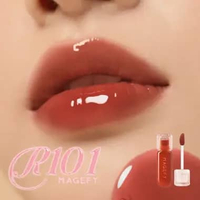 MAGEFY Serum Lipgloss Moisturizing Waterproof Dewy Lipstik Long lasting 3D R101