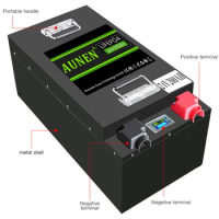 24V 200Ah 5.12kWh Deep Cycle LiFePO4 Battery with Longer Runtime, Built-in 200A BMS, 4000+Cycles &amp; 10 Year Lifetime
