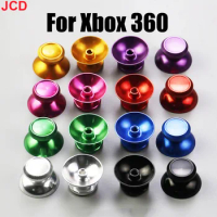 JCD 1Pair 3D Aluminum Metal Analog Joystick Thumb Stick Grip Cap for Xbox 360 Gamepad Controller