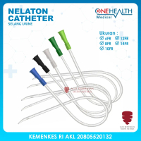 Nelaton Catheter Size 6FR 8FR 10FR 12FR 14FR Selang Nelator Kateter Urine Urin Jangka Pendek Ukuran