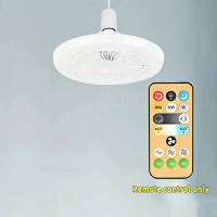 E27 Ceiling Fan Remote Control Wireless Switch Adjustable 3 Colors 3 Gear Wind Speed ​​1-4 Hours