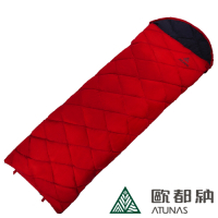 【ATUNAS 歐都納】350 NATURE經典羽絨保暖睡袋A2SBBB01N紅/登山露營/背包客