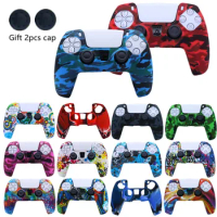 Anti-slip Silicone Protective Cover Case For SONY PlayStation 5 PS5 Gameing Controller Accessories Protection Skin Shell Cases