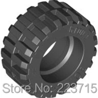 *Tyre Normal Wide 30,4 X 14mm* S056 8pcs DIY enlighten block bricks part No. 92402,Compatible With Assembles Particles