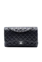 Chanel 二手香奈兒 Jumbo 經典羊皮雙蓋包