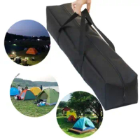 Canvas Canopy Pole Bag Camping Tent Swag Storage Pouch Travel Picnic Handbag