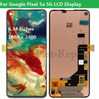 Original 6.34" For Google Pixel 5A LCD Display Touch Screen Digitizer Assembly Replacement Pixel5a lcd Diaplay Pixel 5a pantalla