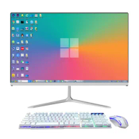 19 Inch Core I3 I5 I7 Cheap AIO HD Graphics Desktops Computer All In One PC Computer For Business